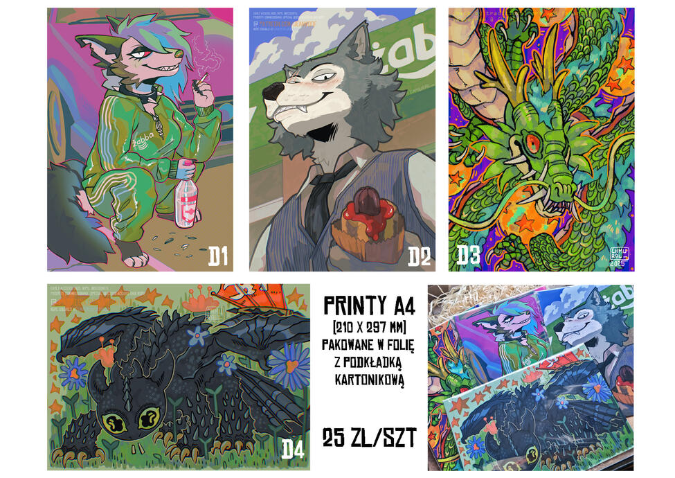 Print A4 (fanart) 10 euro